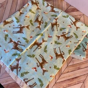 Cute Deer Patterned Fabric